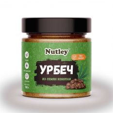 Nutley, Урбеч из семян конопли , 180 г.