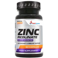 WESTPHARM, Zinc Picolinate 60 капс, 30 мг.