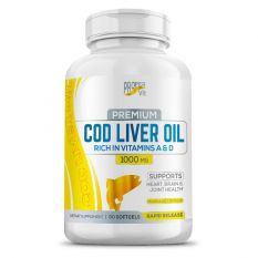 Proper Vit ,Premium COD Liver Oil 1000 мг.90 гел. капс.