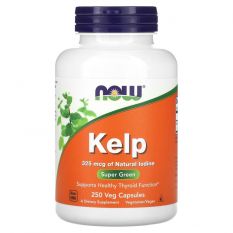 NOW. Kelp 325 mcg , 250 капс.