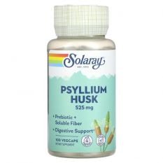 Solaray, Psyllium Husk  525 мг, 100 капс.