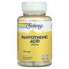 SOLARAY, Pantothenic Acid 500 мг. 100 капс.