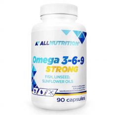 ALL NUTRITION, OMEGA 3-6-9 STRONG, 90 гел. капс.