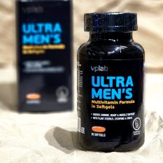 VPlab, Ultra Men's Multivitamin Formula in Softgels, гел. 90 капс.