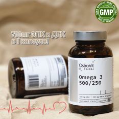 Ostrovit, Pharma Omega 3 500/250 30 капс.