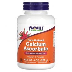 NOW, Calcium Ascorbate Vitamin C Powder 227 г.