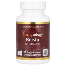 California Gold Nutrition, Fungiology Reishi, 90 капс.