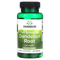 Swanson, Full Spectrum Dandelion Root 515 мг, 60 капс.