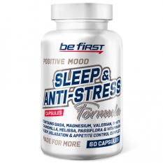 Be First,Sleep&Anti-Stress formula, 60 капс.