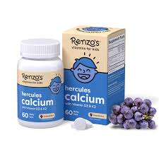 Renzo's, для малышей Hercules Calcium 60 таб.