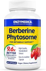 Enzymedica,Berberine Phytosome, 60 капс.