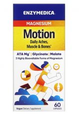 Enzymedica,Magnesium Motion 350 мг, 60 капс.