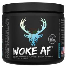 BUCKED UP, Woke AF, PREMIUM Pre-Workout, Ноотропный предтренировочныйкомплекс, 244 г.