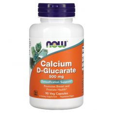 Now Foods, CALCIUM D-GLUCARATE 500MG 90 капс.