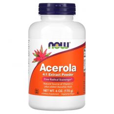 NOW, Acerola Powder, 170 г.