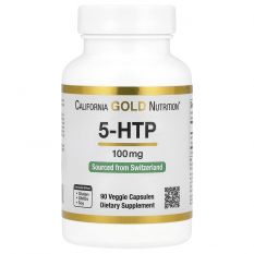 California Gold Nutrition,5-HTP 100 mg, 90 капс.