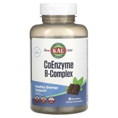 KAL, coenzyme b-complex 60 капс. Шоколад мята