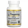 California Gold Nutrition, L-Theanine 200 мг, 60 капс.