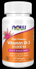 NOW, Vitamin D-3 10000 IU,30 гель.капс.