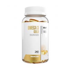 Maxler,Omega-3 Gold, 240 гел.капс.