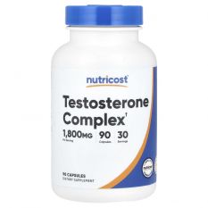 Nutricost,Testosterone Complex, 90 капс.