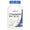 Nutricost, L-Tryptophan 500 мг,120 капс.
