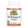 Natural Factors, Complexe B Haute Efficacite, 90 капс.