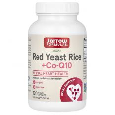 Jarrow Formulas, Red Yeast Rice + Co-Q10 600 MG 120 капс.