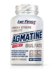 Be first, Agmatine Sulfate, 90 капс.