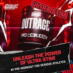 Nutrex,Outrage pre workout, 1 пак.