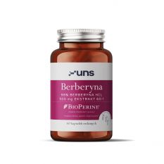 UNS, BERBERINE HCL+ BIOPERINE , 60 капс.