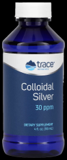 Trace, Colloidal Silver 30 ppm, 118 мл.