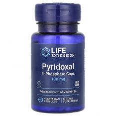 Life Extension, Pyridoxal 5'-Phosphate 100 мг, 60 капс.