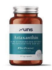 UNS, ASTAXATHIN + BIOPERINE, 60 капс.