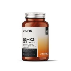 UNS, VITAMIN D3 4000 IU+ K2-MK7 75 mcg, 60 капс.