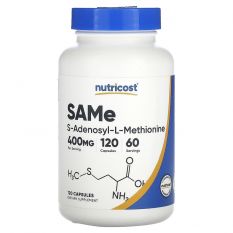 Nutricost , SAM-e 200 мг, 120 капс.