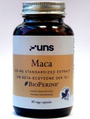 UNS, MACA + BIOPERINE, 90 капс.