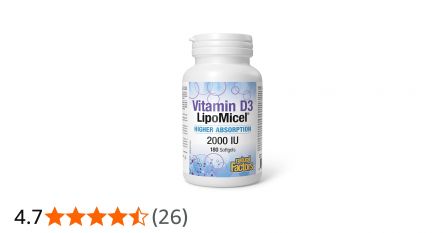 Natural Factors, Vitamin D3, LipoMicel 2000 ME , 90 гель.капс.