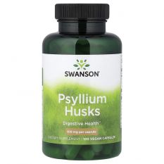 Swanson, Psyllium Husks, 610 мг, 100 капс.