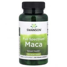 Swanson,  Maca  500 мг, 100 капс.