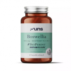 UNS, BOSWELLIA + BIOPERINE, 60 капс.
