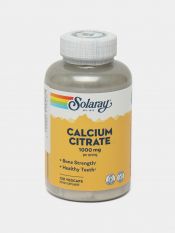 Solaray, Calcium citrate Цитрат кальция 1000 мг 120 капс.