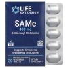 Life Extension, SAMe S-Adenosyl-Methionine, 400 мг, 30 таб.