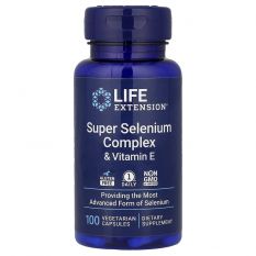 Life Extension, Super Selenium & Vit E, 100 капс.
