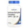 Nutricost, Lactase Enzyme Complex (3000 ALU), 120 капс.