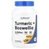 Nutricost, Turmeric + Boswellia (2000 MG), 90 капс.