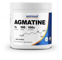 Nutricost, Agmatine Sulfate (1000 мг), 100 г.
