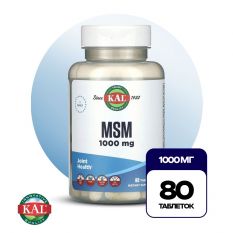KAL MSM, 1000 мг, 80 таб.