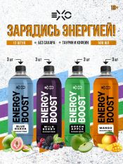EXO,Напиток Energy Boost , 500 мл