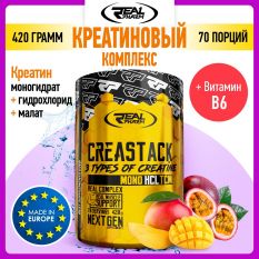 Real Pharm, Crea Stack (mono,hcl,tcm), 420 г.